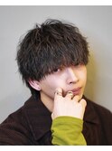 新潟メンズパーマ　新潟波巻き　新潟波巻きスパイラル