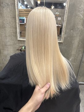 ヘアカロン 熊本本店(Hair CALON) 抜きっぱなし／ブロンド／韓国