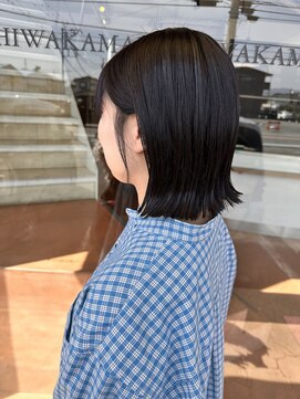 牛若丸ジャパン(Japan) 切りっぱなしボブ