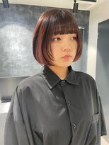 オグジュアリー 表参道(aux.)&nbsp;タッセルボブ×フェイスレイヤー【ayame】（表参道/青山）