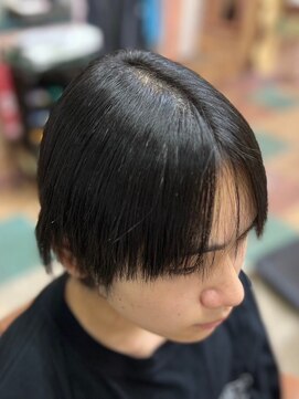 アポロカットステージ 相模大野店 アップバング/ツーブロックマッシュ<理容室>[メンズ/相模大野]