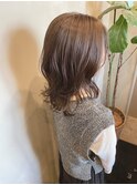 柔らかい透け感◎アッシュベージュ