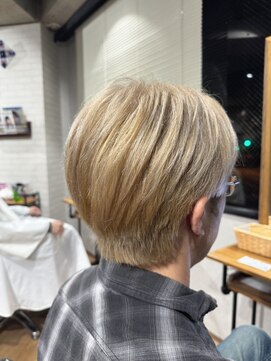 ビス ヘア アンド ビューティー 西新井店(Vis Hair＆Beauty) ハイトーン/ベージュカラー/メンズハイトーン