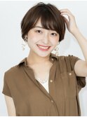 大人可愛いマッシュショートボブウルフカット◎30代40代50代60代