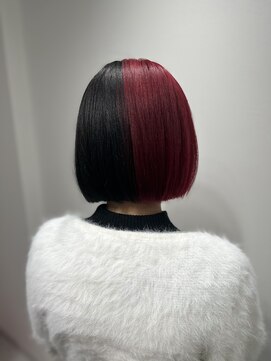 エゴ 池袋(EGO) レッド&ブラック ツートンカラー