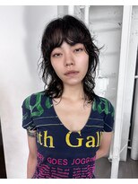 レコ 渋谷(LECO)&nbsp;イメチェンフェイスレイヤーニュアンスパーマ無造作セミロング