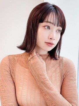 コードライン 仙台店(CODE.LINE) 《CODE.LINE》暖色エアリーボブ