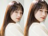 6月限定♪【湿気対策☆】カット＋上質縮毛矯正+トリートメント 　日吉/東横線