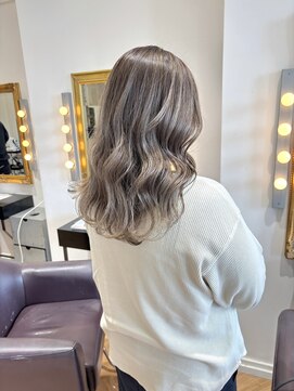 コワファースト  させぼ五番街店(COIFF1RST) グレージュ×バレイヤージュ