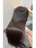 ネオメテオストレート＋カラー＋カット【髪質改善】￥33000