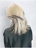 くびれヘアウルフレイヤーロング顔周りレイヤー_ba550503