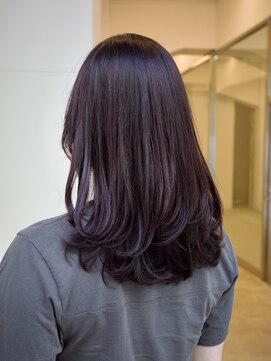 ビュートリアム265(BEAUTRIUM 265) ◆ロングレイヤーカット/ラベンダーカラー/ラベンダーピンク