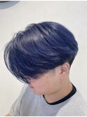 リバースカール×インディゴブルー