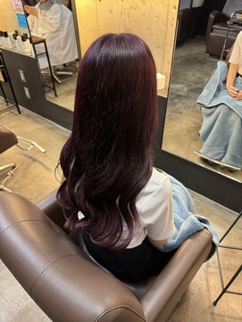 ホーミー(Homie) ブリーチで再現可能な透明感のあるpurple