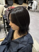 ブランシュ 南行徳店(BLANCHE)&nbsp;伸ばしかけフェイスレイヤー/顔周り/グレージュ/佐久間凪沙