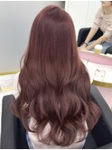プレミアムブリーチなしダブルカラー×ピンク