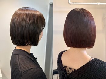 フィット 千葉(fit)の写真/髪質改善でいつものカラーもダメージケア*[千葉/縮毛矯正/トリートメント/ブリーチ/ダブルカラー/学割U24]