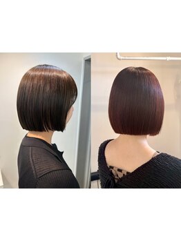 髪質改善でいつものカラーもダメージケア*[千葉/縮毛矯正/トリートメント/ブリーチ/ダブルカラー/学割U24]