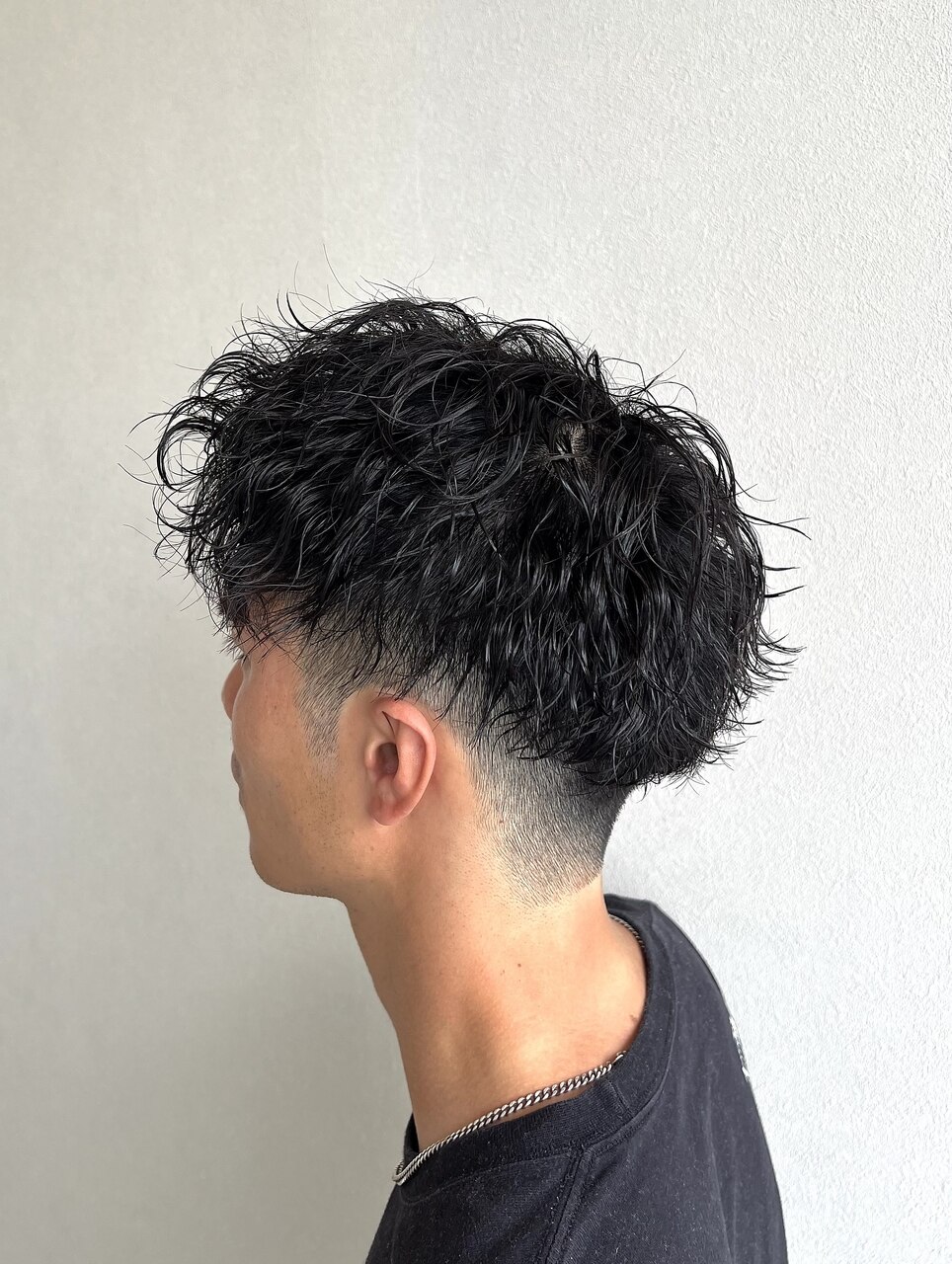 【kouta限定】メンズカット+デザインパーマ+TR \11,000→\9,680