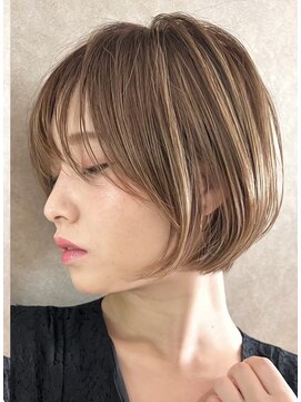 ジル ブラン 福岡(JIL BLAN) ハイライトカラー/ショートカット/レイヤーカット/福岡天神