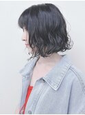 ＊ゆるふわパーマボブウェーブニュアンスパーマ大人ボブパーマ