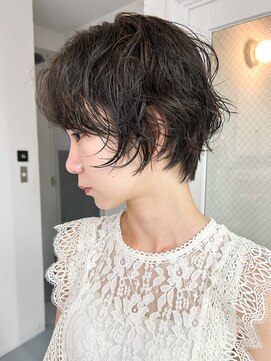 カシェル トウキョウ(Cashel Tokyo) ショートパーマ　癖を活かすカット　ニュアンスパーマ