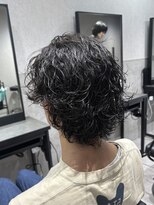 テクト バイアッシュ 吉祥寺店(Tect by Ash)&nbsp;黒髪サーフカール波巻きパーマツイストスパイラルパーマ