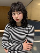 ソル 栄矢場町(SOL) 黒髪 グレージュ ワンカラー 透明感カラー