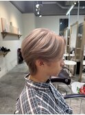 毛流れセンターパート