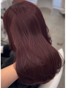 アイシー 表参道(ICY) ワインレッド/カシスピンク/ブリーチなしダブルカラー