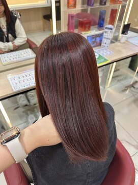 フェイス 伊勢原(FACE。) 透明感カラー/ブリーチなしWカラー/髪質改善/伊勢原