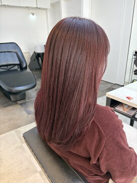 アルメリア 池袋(Arumeria) ブリーチなしレッドブラウンカーディナルレッドチェリーレッド