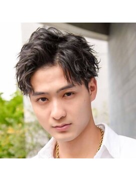 トゥルークリエイション 新越谷(True Creation) MEN’S HAIR/サーフカール/刈り上げセンターパート/新越谷