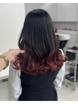 アライブ ハラジュク(ALIVE harajuku)&nbsp;グラデーションカラーバレイヤージュインナーカラー　ryota