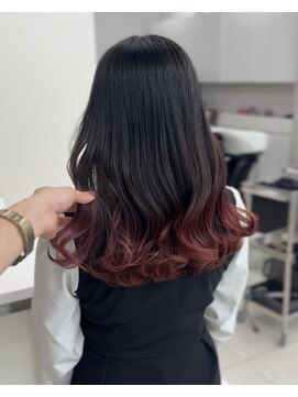 アライブ ハラジュク(ALIVE harajuku) グラデーションカラーバレイヤージュインナーカラー　ryota