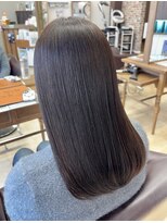 トップスタイル リッチ 髪質改善カラーで艶髪に