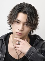 アイトーキョープラスシー 横浜(AI TOKYO+Sea)&nbsp;横浜サーフカール/センターパート/波巻きパーマ