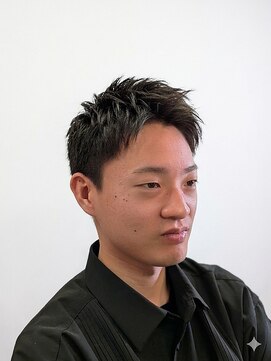 ワンワンオー バーバーショップ 博多店(@110 BARBER SHOP) スパイキーショート