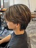 【Men‘sメンズ】カット+カラー＋アメージアトリートメント