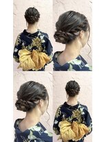 フェイス 石川町 (FACE)&nbsp;浴衣ヘアアレンジ/シニヨン