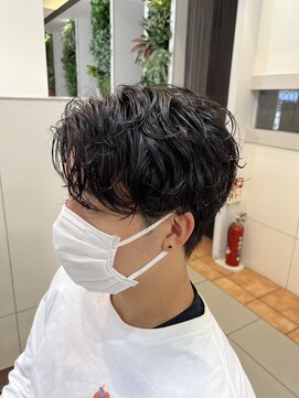 ソワンドゥブレス 大日店 (soin de brace) #緩めシャドウパーマ