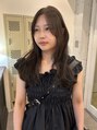 ベンジー 天神店(benji)&nbsp;寒色カラー、レイヤーカット