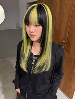 キオク(KIOX)&nbsp;ライム  ブラック  お任せデザインカラー