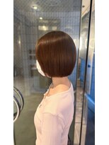 エンドットリアン(en.lien) warm brown × mini bob