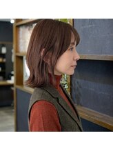 マルヘアデザイン&nbsp;大人のくびれミディアムボブ