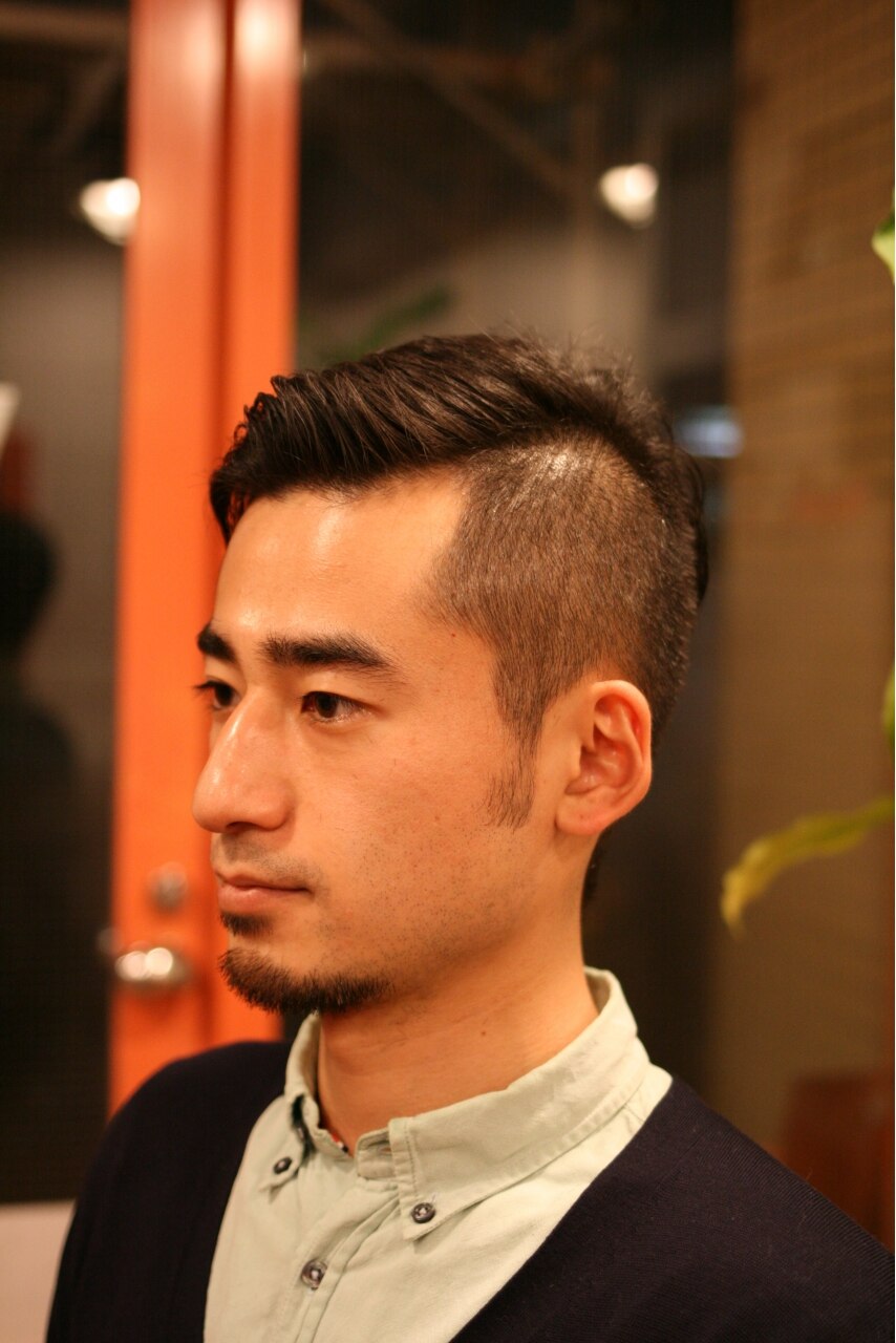 ネオツーブロック七三：L000828453｜ワグヘアー(WAG Hair)のヘア