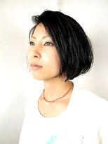 レディースアンドメンズサロン リブラン(Ladies & Men's salon Liburan)&nbsp;ナチュラル黒髪ボブ