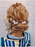 浴衣ヘアセット