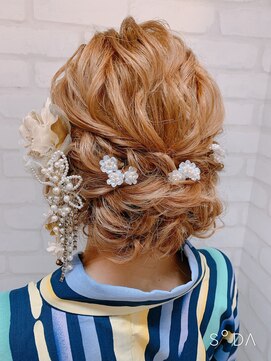 ミルクティー(Milk TEA) 浴衣ヘアセット