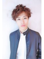 ブーケ(BOUQUET) くせ毛風パーマ・ショートレイヤー・サイドパートショート